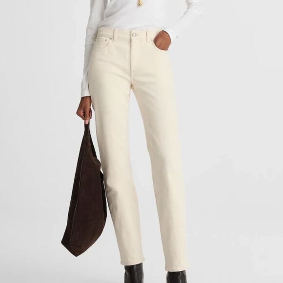 Madewell Denim - Madewell The Jules Slim Straight Jeans 29 Vintage Canvas Cone Denim NWT NX991